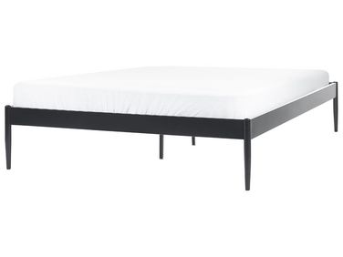 Bed Metal VAURS 160 x 200 cm (EU King Size) Black