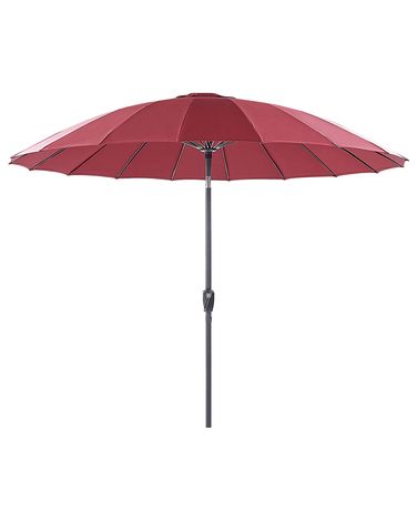 Market Parasol 255 cm BAIA Dark Red