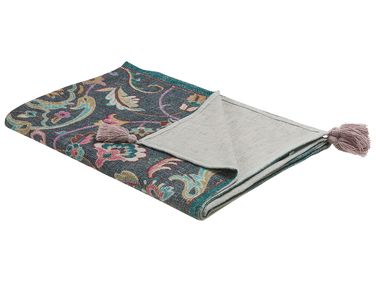 Plaid DIBRUGARH Katoen 130 x 180 cm Meerkleurig