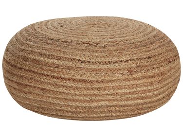 Poef TIFELT Jute Beige