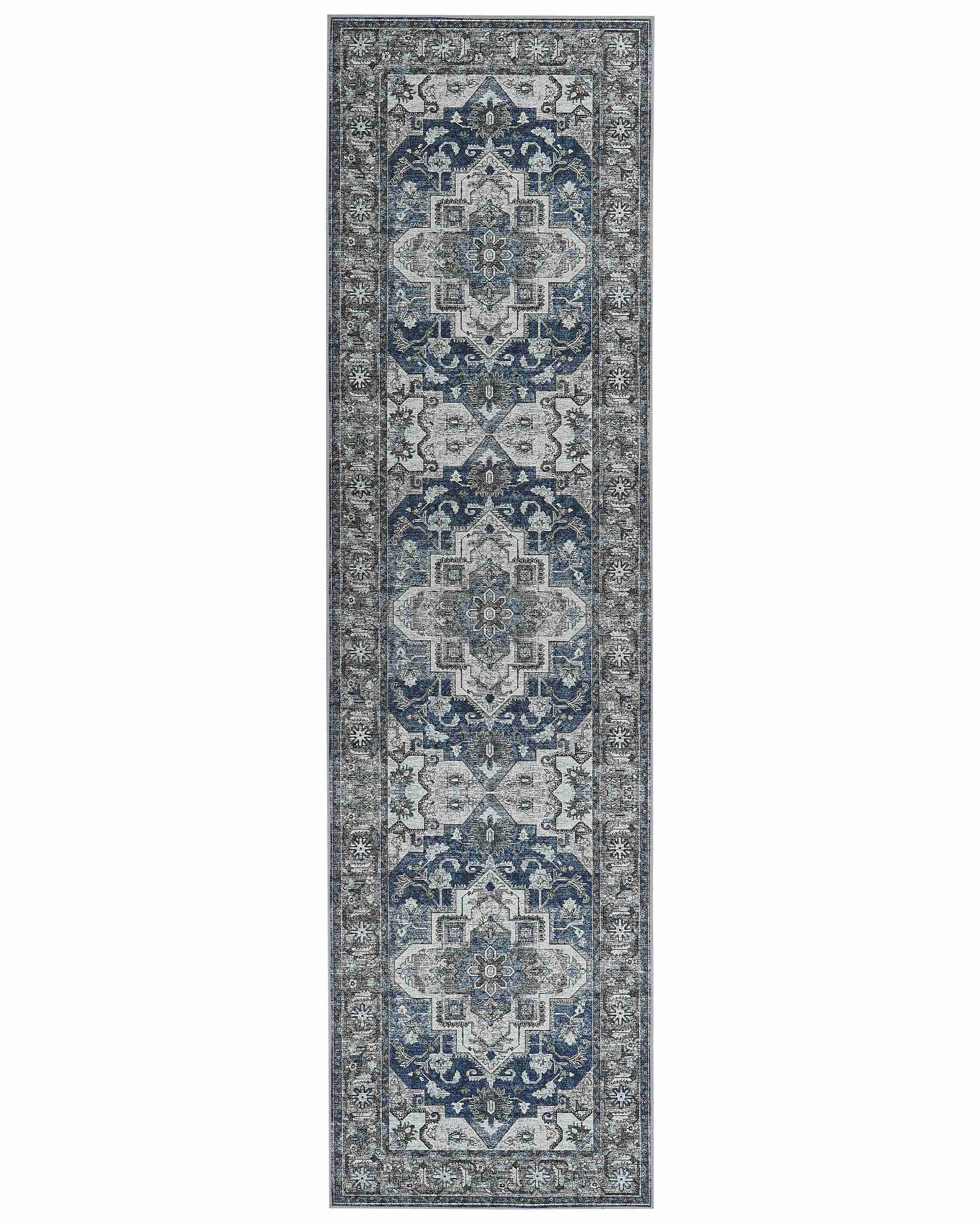 Rug KOTTAR Blue 80 x 300 cm
