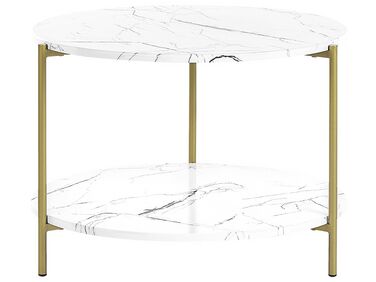 Coffee Table REVA White Marble