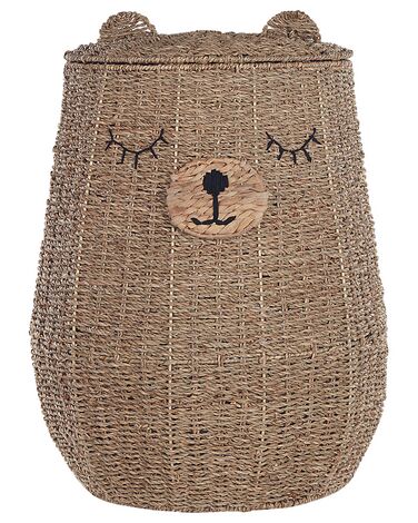 Panier enfants Ours en peluche FULAN Herbier marin Naturel