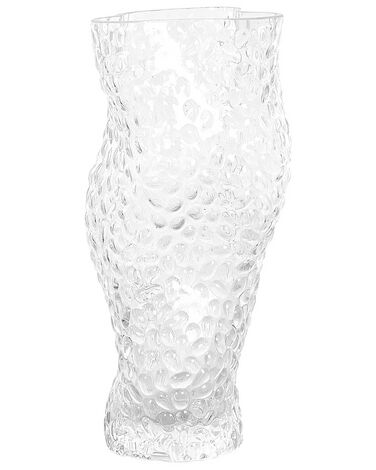 Flower Vase ELATOS Glass 23 cm Transparent