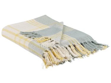 Couverture BETALI Coton 125 x 150 cm Jaune