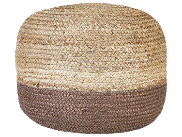 Pouffe DUKI Jute Brown
