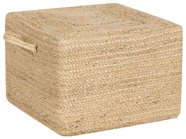 Pouffe DHADAR Jute Natural