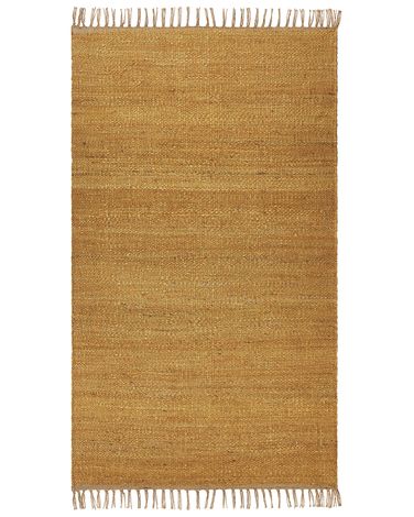 Rug LUNIA Mustard 80 x 150 cm Jute
