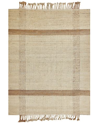 Rug YELMEZ Beige 160 x 230 cm Jute
