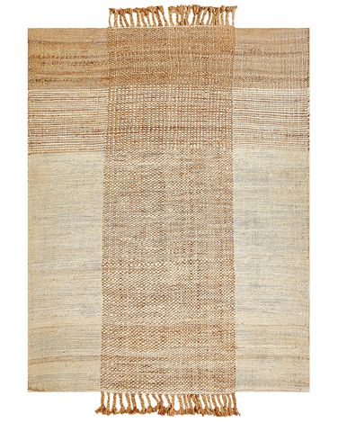Rug HAMZALAR Beige 160 x 230 cm Jute