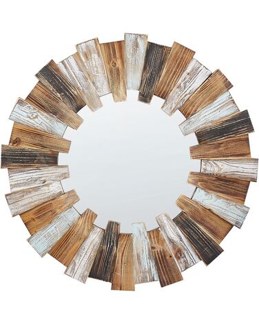 Miroir ECATEPEC 66 cm 66 cm Marron