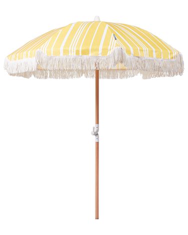 Parasol de jardin 150 cm MONDELLO Jaune