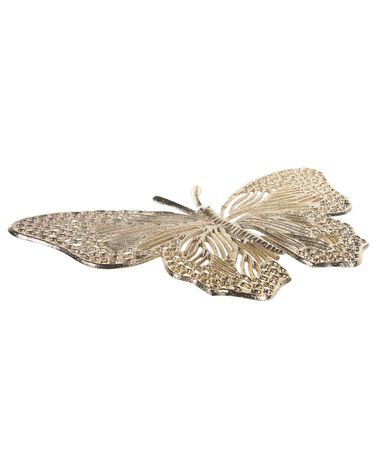 Accessoire Décoratif Papillon MADIUN Métal Doré