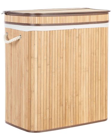Panier à linge KALTHOTA Bambou Marron clair 100 L