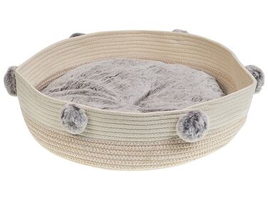 Lit pour animal ORTACA Coton Beige clair