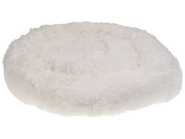Lit pour animal KULU Fourrure synthétique Blanc cassé