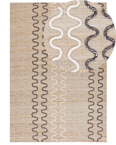 Rug SOGUT Beige 160 x 230 cm Jute