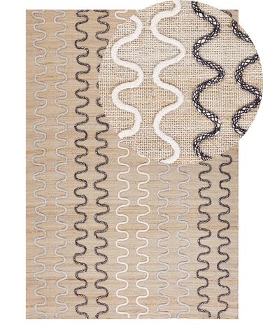 Rug SOGUT Beige 140 x 200 cm Jute