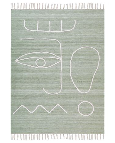 Outdoor Rug YAVU Light Green 140 x 200 cm