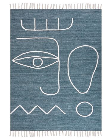 Outdoor Rug YAVU Blue 140 x 200 cm