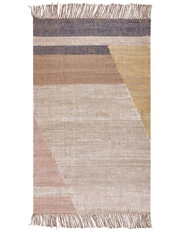 Rug SAMLAR Brown 80 x 150 cm Jute