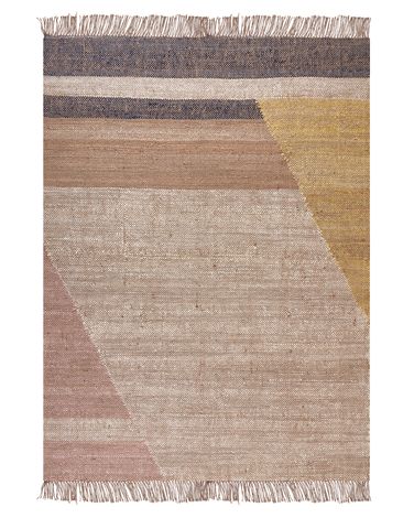 Rug SAMLAR Brown 140 x 200 cm Jute