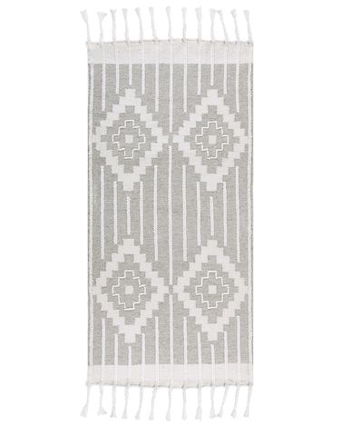 Outdoor Rug TABIAT Grey 80 x 150 cm