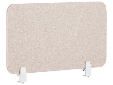 Cloison amovible de bureau WALLY 72 x 40 cm Beige