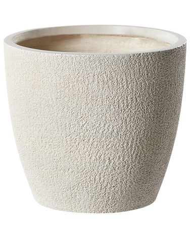 Plant Pot KANNIA 36 cm Off-White