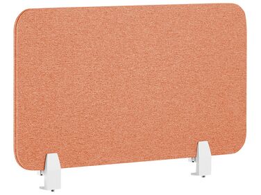 Cloison amovible de bureau WALLY 80 x 40 cm Rouge clair