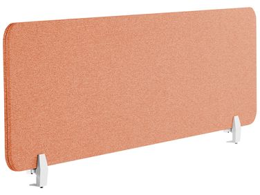 Cloison amovible de bureau WALLY 130 x 40 cm Rouge clair