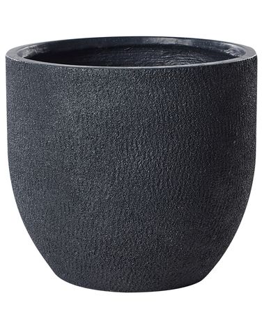 Plant Pot KANNIA 36 cm Graphite Grey