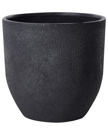 Plant Pot KANNIA 55 cm Graphite Grey