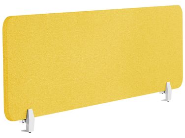 Cloison amovible de bureau WALLY 160 x 40 cm Jaune