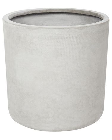 Plant Pot MESSENE 41 cm Light Grey