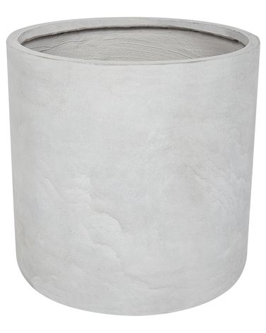 Plant Pot MESSENE 51 cm Light Grey