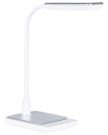 Lampe de bureau LED CENTAURUS Avec variateur Métal Blanc