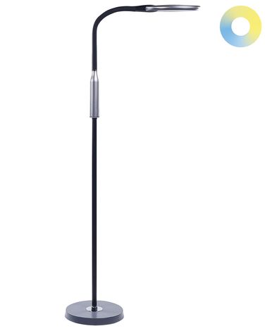 Lampadaire LED CASSIOPEIA Avec variateur Métal Noir