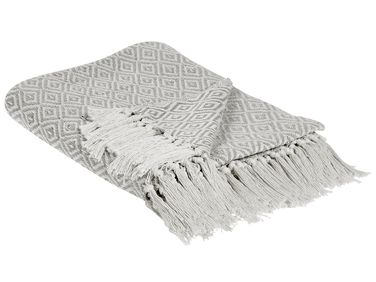 Couverture MITYAL Coton 125 x 150 cm Taupe