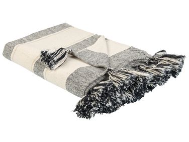 Couverture CAYIR Coton 130 x 170 cm Beige