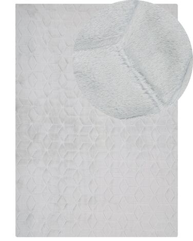 Faux Fur Rug THATTA Light Grey 160 x 230 cm