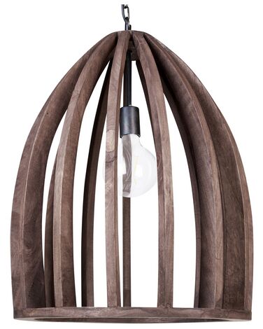 Hanglamp MANAIR Mangohout Donkerbruin