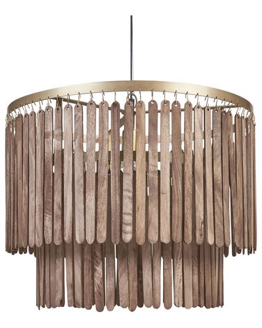 Hanglamp KAVERI Mangohout Bruin