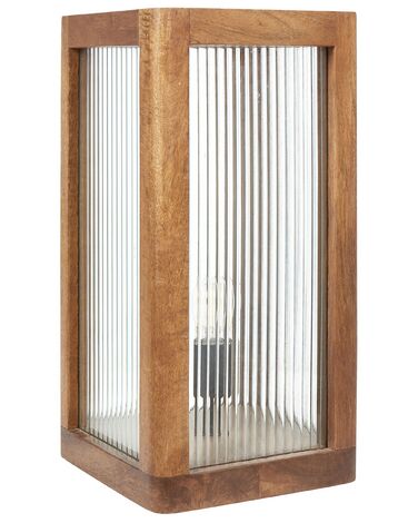 Lampe à poser KOLIDAM Bois de manguier Marron