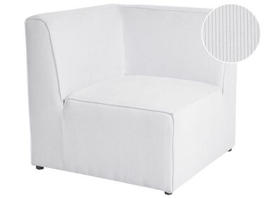 Hoekmodule LEMVIG Corduroy Gebroken wit