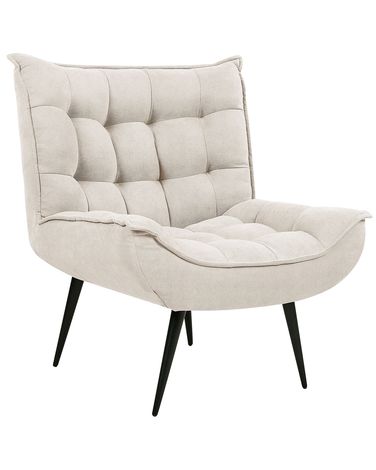 Fauteuil ALVESTA Stof Lichtbeige