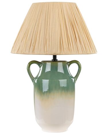 Lampe à poser LIMONES Céramique Vert