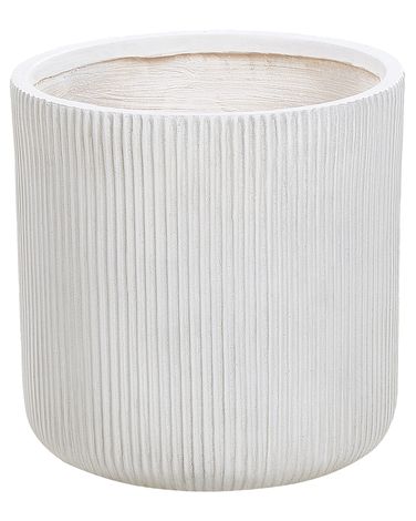 Plant Pot OREOI 37 cm Off-White