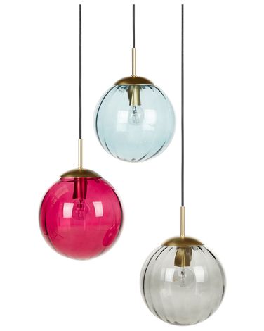 Lampe suspension KANGAROO Métal Multicolore