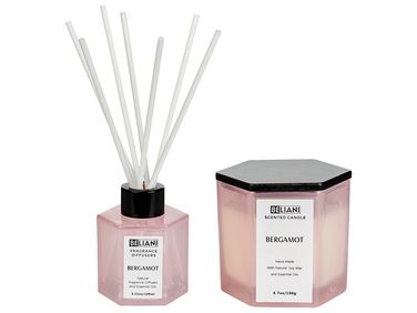 Geurkaars met geurstokjes CLASSY TINT Soja wax Fruitige geurnoten